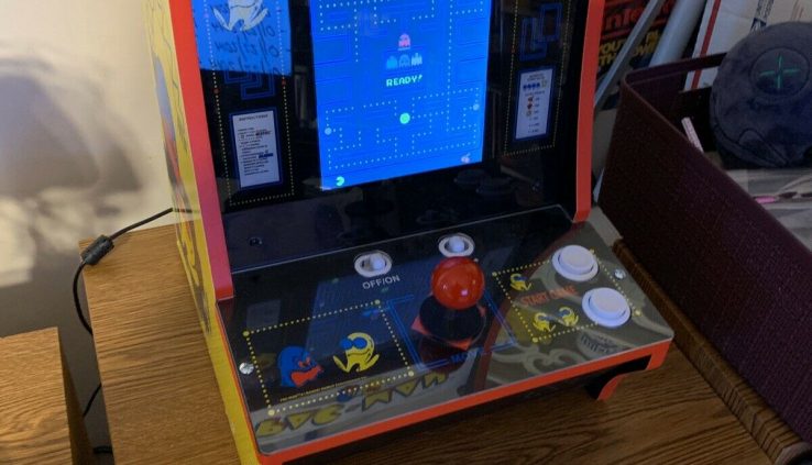 Arcade1Up Pac-Man CounterCade Countertop Arcade Counter Tabletop