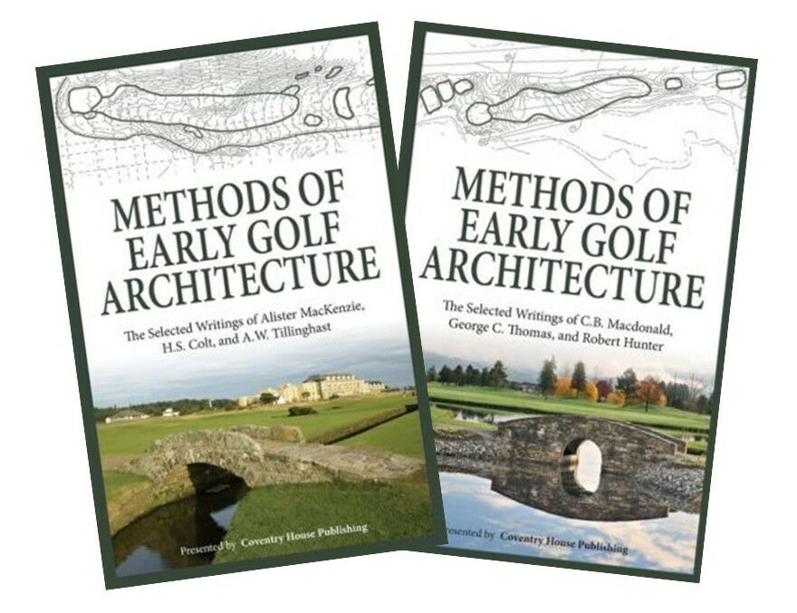 (2) Strategies of Early Golf Architecture Books VOLUMES 1 AND 2