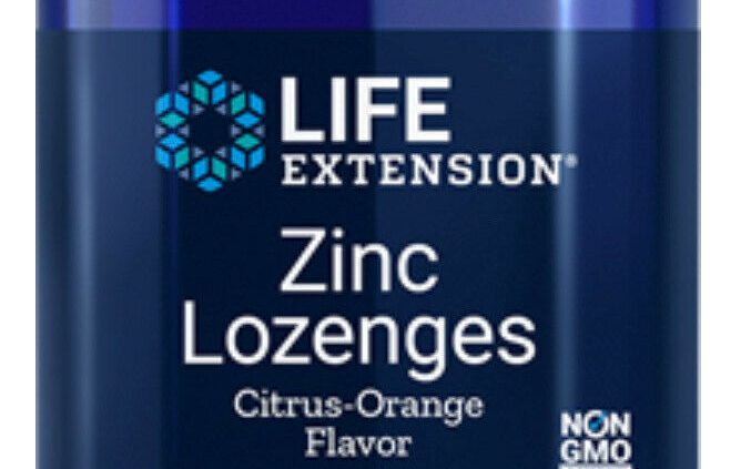 Pre-Sale BACK ORDER NEW Lifestyles Extension Zinc Lozenges | 60 vegetarian Lozenges