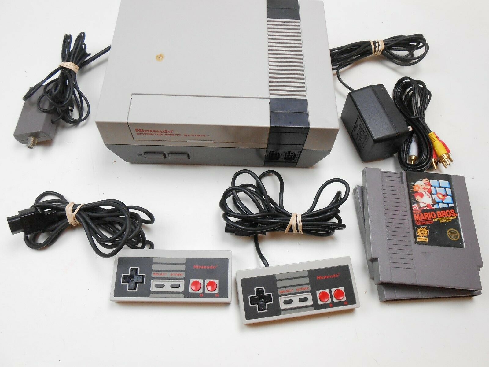 Nintendo Enter Sys Authentic NES-001 Console Cleaned and Tested, Unique ...