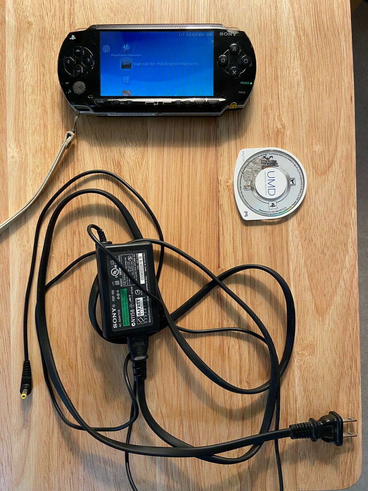 Sony PSP1001 PlayStation Transportable on 