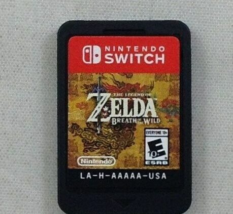 The Memoir of Zelda: Breath of the Wild (Nintendo Switch, 2017) (Game Only)