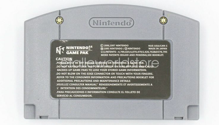 Nintendo N64 Video Game Cartridge Console Card Substantial Smash Bros US/CAN Version