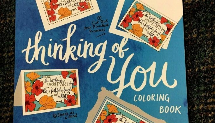 Thinking of You Coloring Book : DIY Playing cards and Gifts for Every Event, Paper…