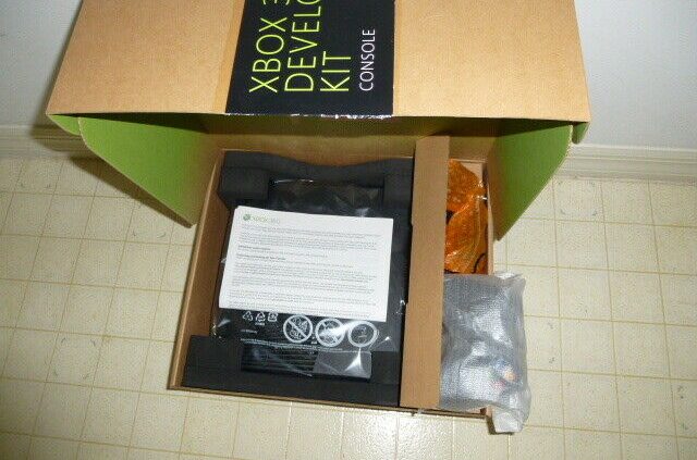 Ticket unusual Xbox 360 XDK Building Equipment Console plus Kinect sensor