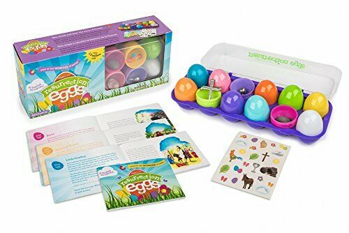 Family Existence Resurrection Eggs – 12-Part Easter Egg Reputation with Booklet and Reli…