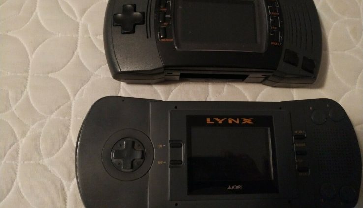 Atari Lynx II Handheld Plan and linx pag 0201 READ DESCRIPTION