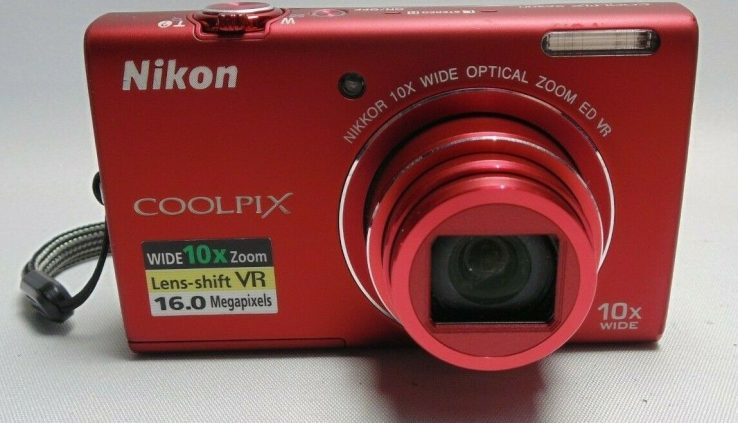 Nikon COOLPIX S6200 Digital Camera 16.0MP 2.7″ 10x OZ 4x DZ Unprejudiced appropriate Situation