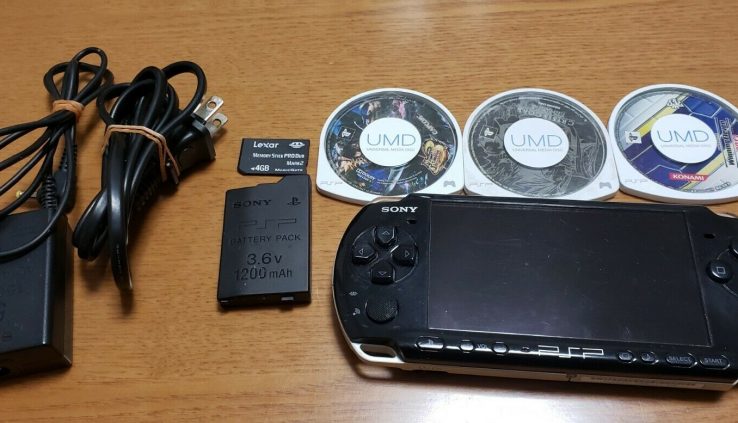 Sony PSP-3000 PsPortable Console Japan – Piano Sunless Getting dirty