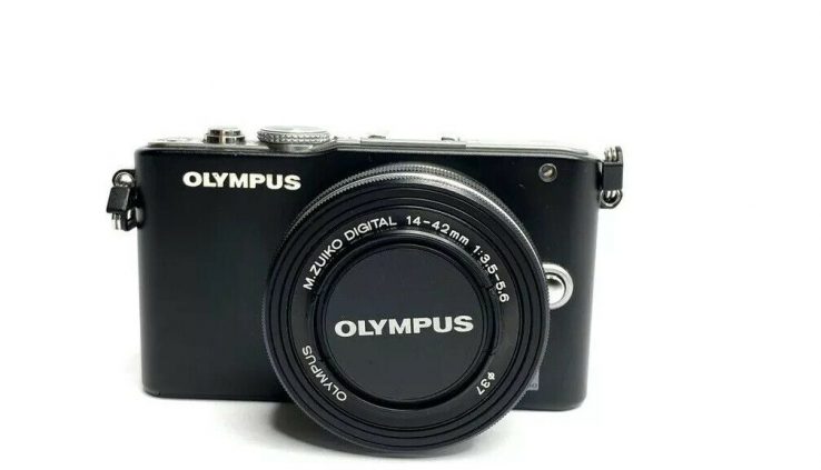 Olympus PEN E-PL3 12.3MP Digital Digicam – Dim (Kit w/ 14-42mm II Lens)