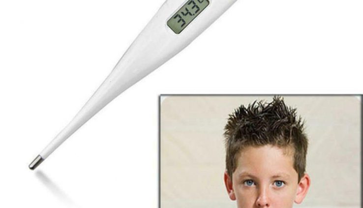 Toddler Child Grownup Physique Digital LCD Heating Thermometer Temp Measurement Meter um