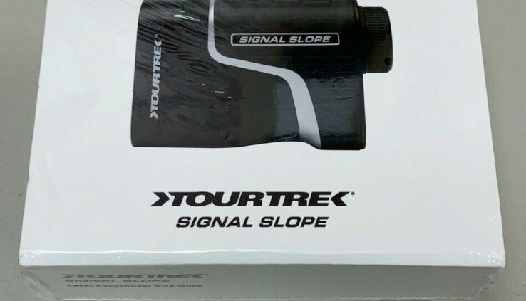 TourTrek Signal Slope Laser Rangefinder Golf 1000 yrds *NEW FREE PRIORITY SHPNG*