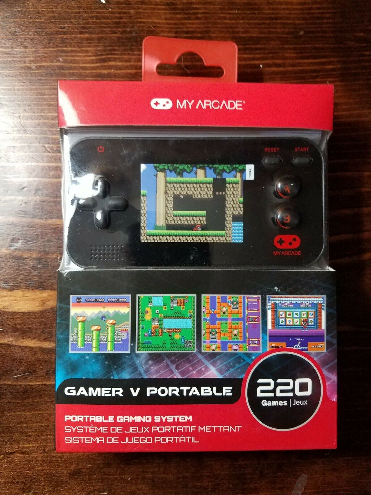 My Arcade Gamer V Transportable Gaming System 220 Video games BuiltIn