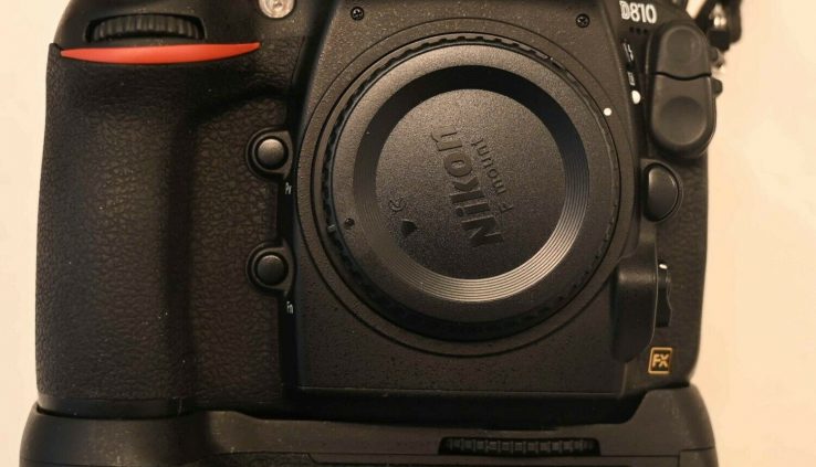 Nikon D810 FX 36.3MP Digital SLR Digicam – Sunless (Physique Handiest)