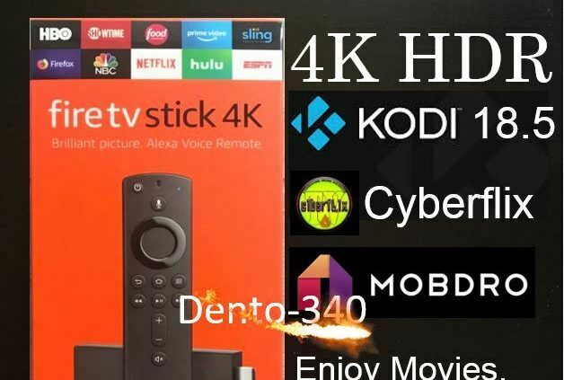 Amazon 4K HDR Fire Stick📺Kod 18.5 & Alexa Some distance off 🔥 Extremely Edition Firestick