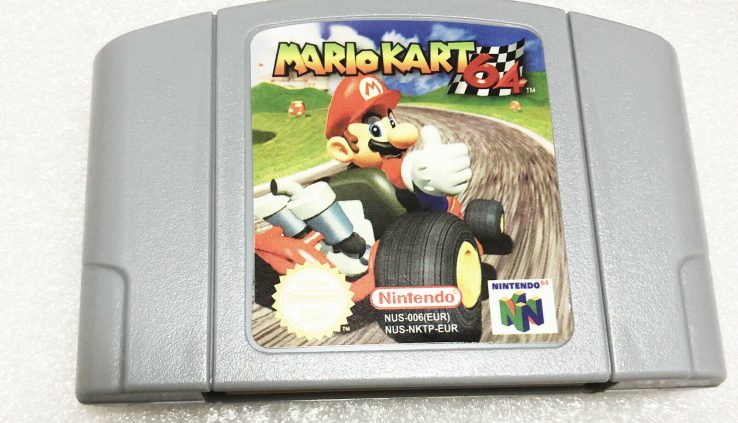 For Nintendo N64 Recreation Mario Kart 64 Video Recreation Cartridge Console Card US model