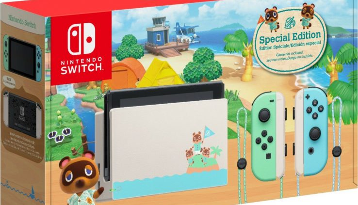 *BRAND NEW* Animal Crossing: Horizon Special Edition Nintendo Change Console