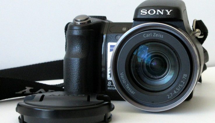 Sony Cyber-shot DSC-H7 8.1MP 15x Big Zoom Bridge Digital Camera – Dusky   #496