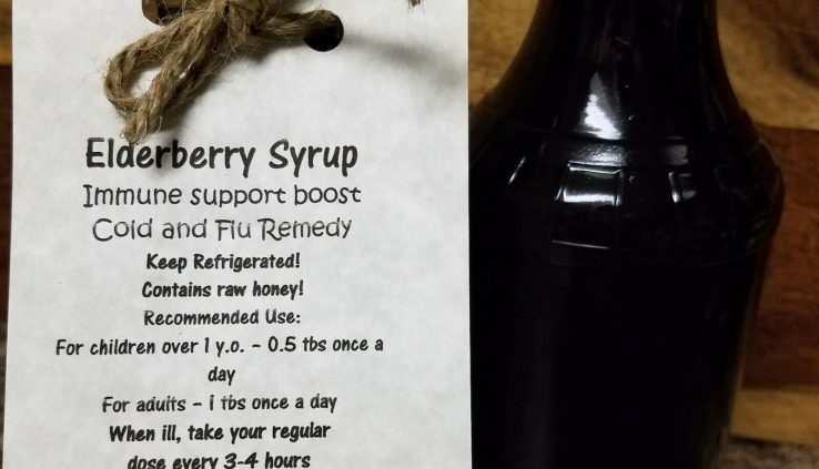 Elderberry Syrup ~Organic~ 16 ozpint jar