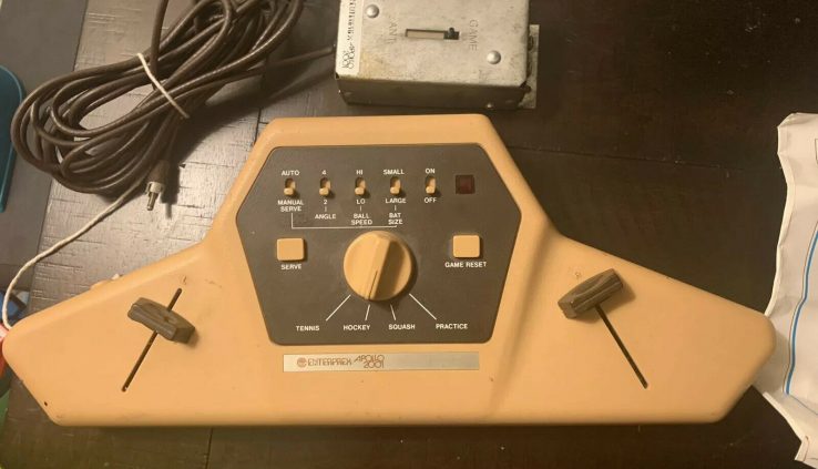 1977 Apollo 2001 Enterprex Video Game Machine