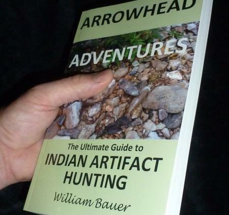 Clovis Dalton Arrowhead Indian Artifact Trying Book