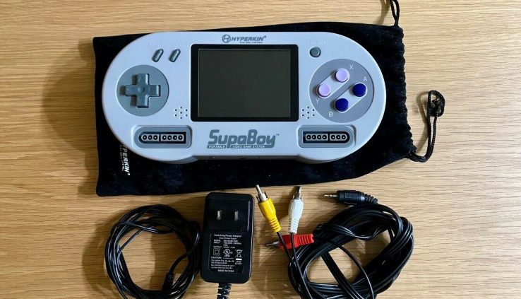 Hyperkin SupaBoy Open Model White Handheld Machine