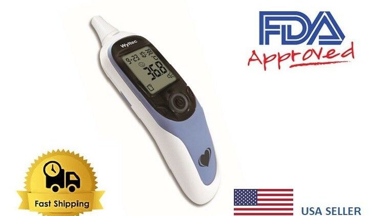 Digital Clinical Infrared Ear talking Thermometer Note Fever For Minute one Adult