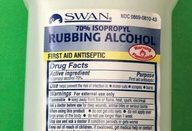 70% Isopropyl Alcohol   FREE FAST SHIPPING