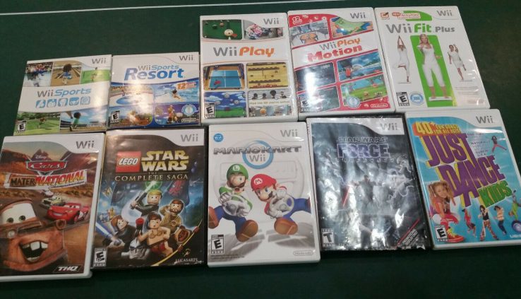 Wii Video Video games – Mario, Cars, Indispensable particular person Wars, Excellent Dance, Wii Sports and MORE