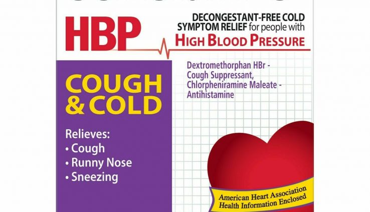Coricidin HBP Cough and Cool with Antihistamine and Cough Suppressant 16 Tablets