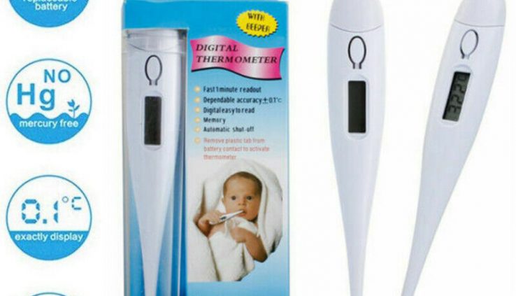 Oral LCD Digital Thermometer For Kid Toddler Adult Health Clinical Thermometers
