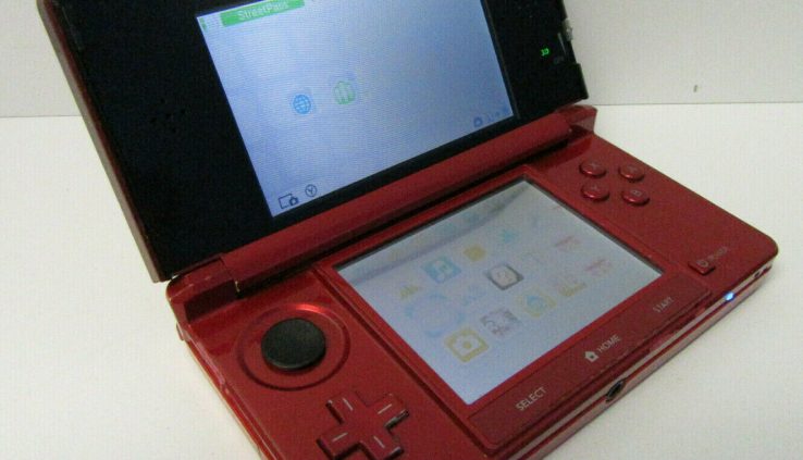 Nintendo 3DS Handheld Machine – Crimson