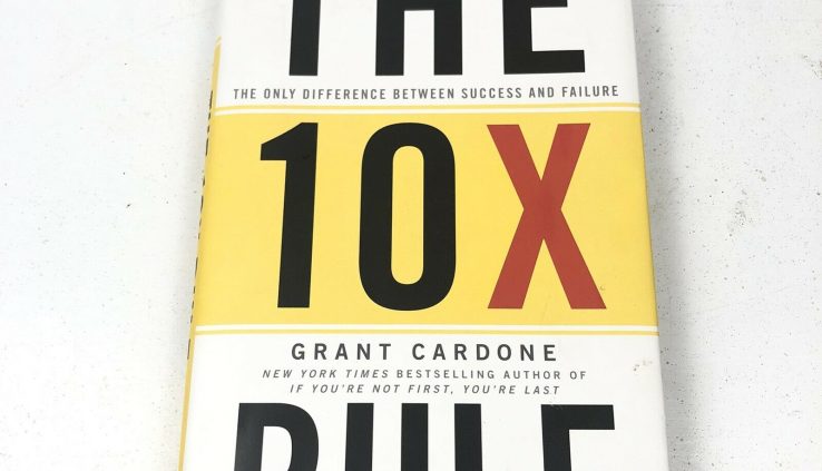 The 10X Rule: The Only Distinction Between Success and Failure by Grant Cardone
