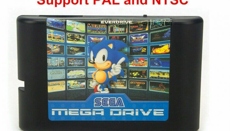112 in 1 For Sega 16-Bit Megadrive Genesis Sport Cassette Cartridge Traditional Video games