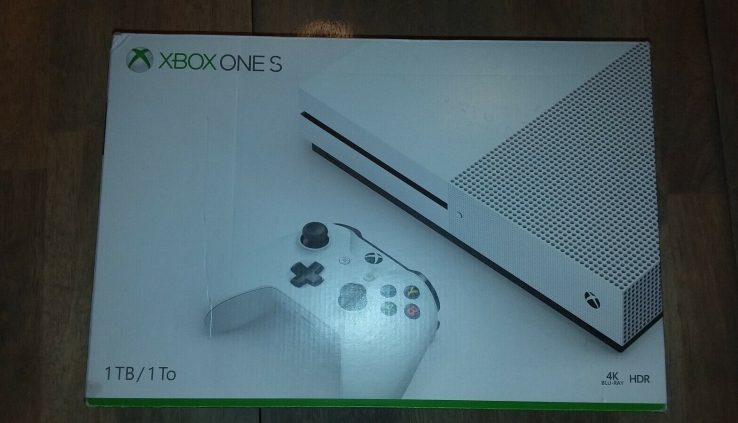 Microsoft Xbox One S 1TB Console – White