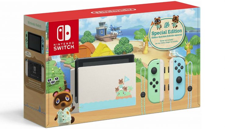 Nintendo Switch 32GB Console – Animal Crossing: New Horizons Particular Edition NEW