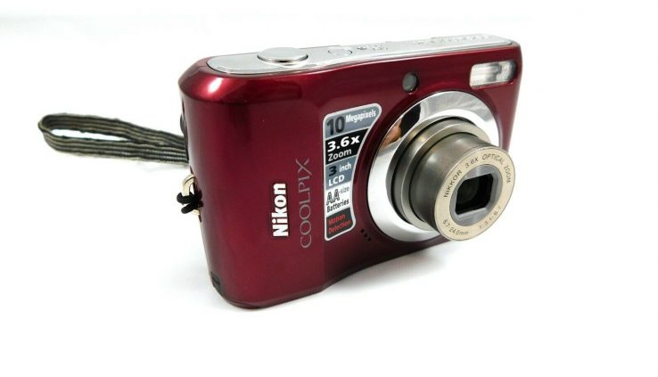 Nikon COOLPIX L20 10.0MP Digital Digicam – Deep purple WIh SD Card Working