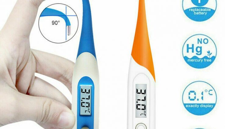 Oral LCD Digital Thermometer Unswerving Health Medical Thermometer For Minute one