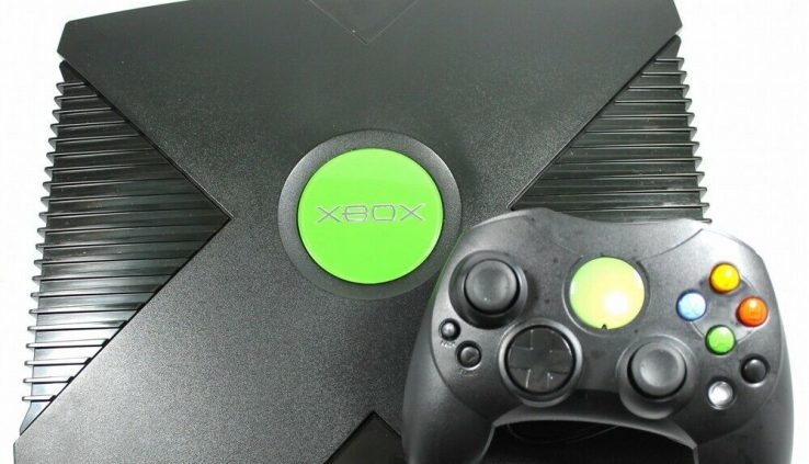 Customary Xbox Procedure Console With All Hookups