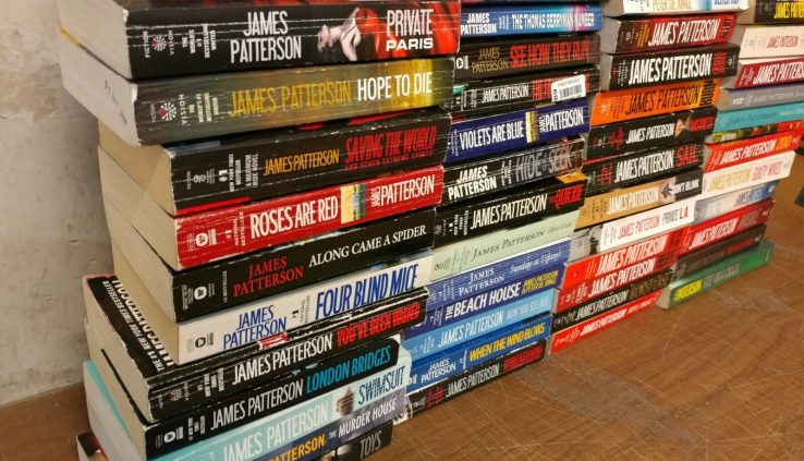 Lot of 10 JAMES PATTERSON Alex Wicked Detective UNSORTED Paperback PB Books MIX