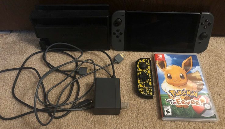 Nintendo Switch Bundle With Pokémon Lets Stagger Eevee! And Pikachu Joy Con