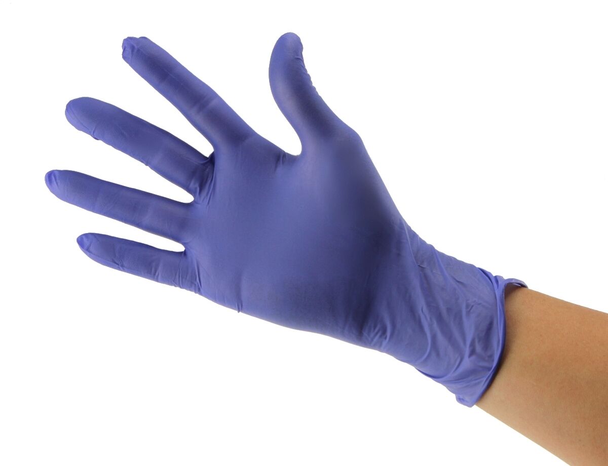100 EXTRA LARGE XL POWDER FREE NITRILE EXAM GLOVES 100/BOX