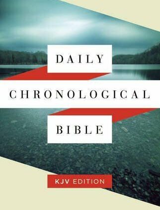 KJV Day-to-day Chronological Bible Hardcover Book The Speedy Free Shipping