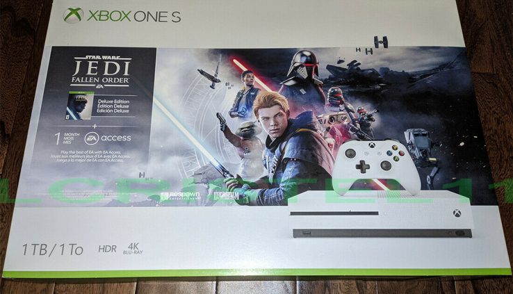 NEW Microsoft Xbox One S 1TB Console 4K HDR – Critical particular person Wars Jedi Fallen Uncover Bundle