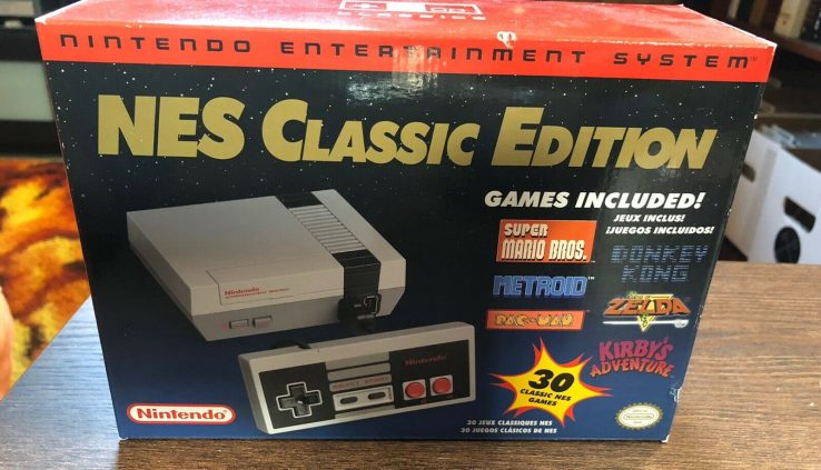 NES Classic Edition Mini + 2 Wi-fi Controllers Nintendo Aged