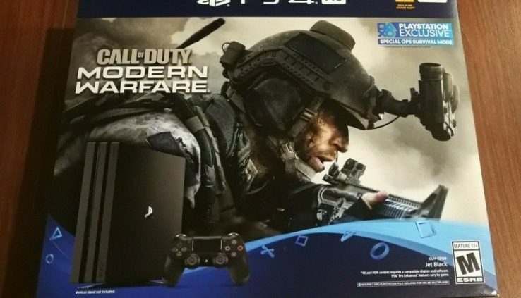 NEW PlayStation 4 PRO 1TB Call of Accountability: Original Warfare Console Bundle PS4 PRO