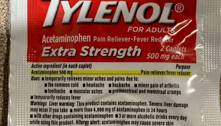 50 Tylenol Further Strength 25 Packs of two Caplets  500 mg every Expires 03/2023