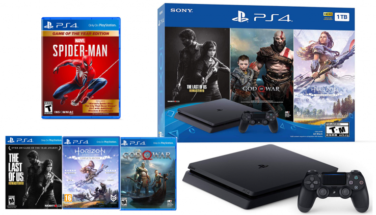 PlayStation 4 1TB Final Bundle Finest on PlayStation PS4 + Wonder SpiderMan