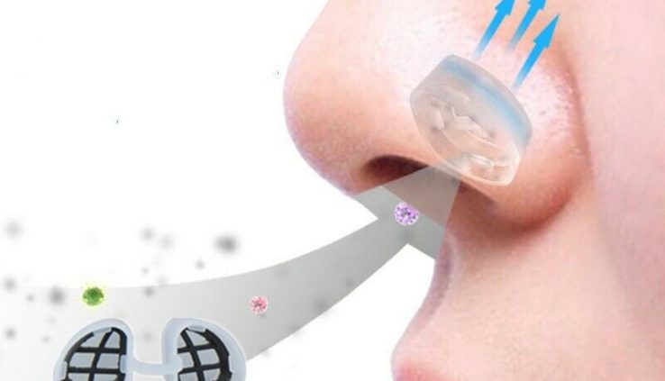 Invisible Nostril Nasal Filters Anti Air Air pollution Pollen Allergic reaction Veil Contented