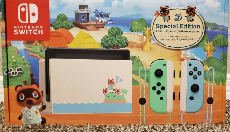 Nintendo Switch Animal Crossing:New Horizon Restricted Edition Console AND Game